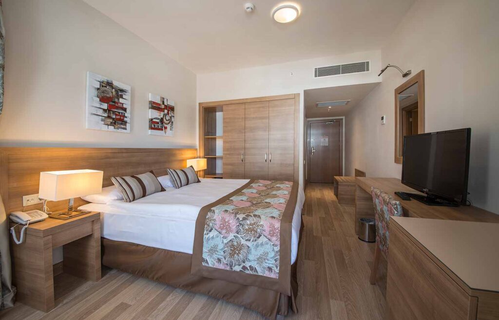 Ramada Resort standaardkamer waar je voorzien bent van alle benodigdheden